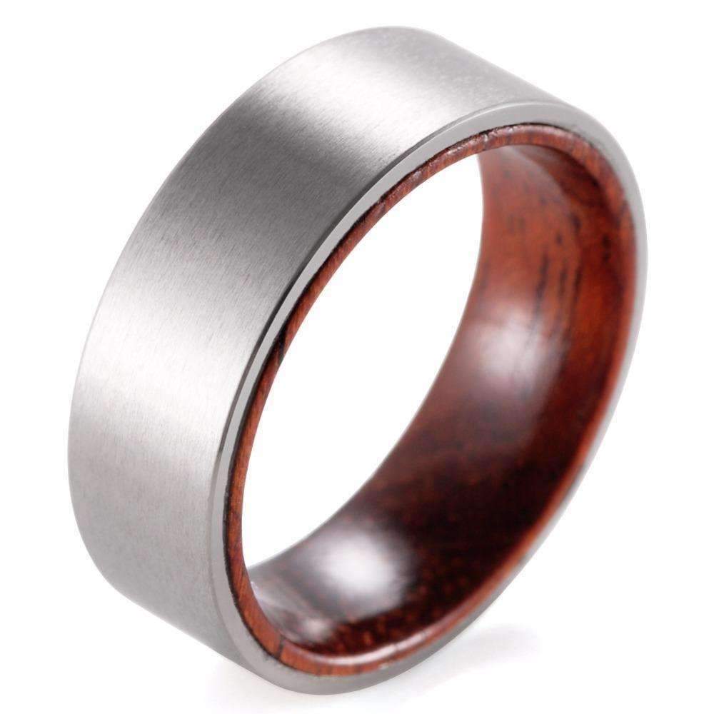 Bague en Bois - Poli