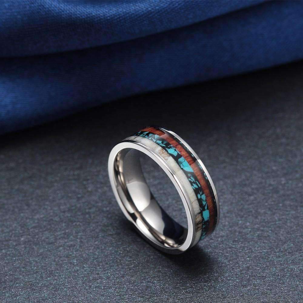 Bague en Bois - TriColor