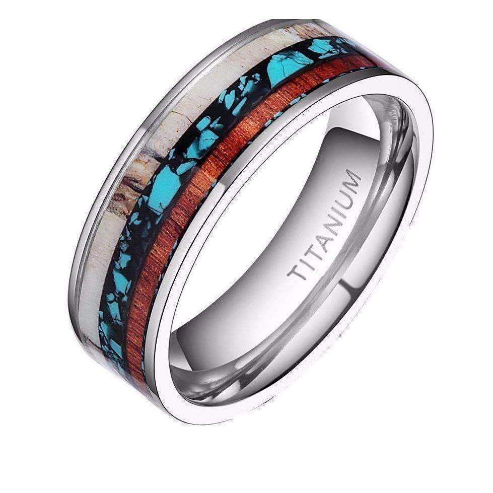 Bague en Bois - TriColor
