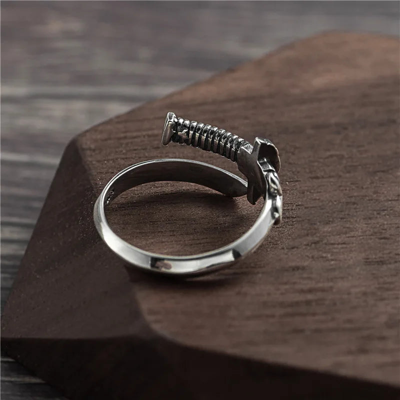 Bague japonaise argent