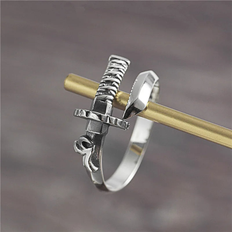 Bague japonaise argent