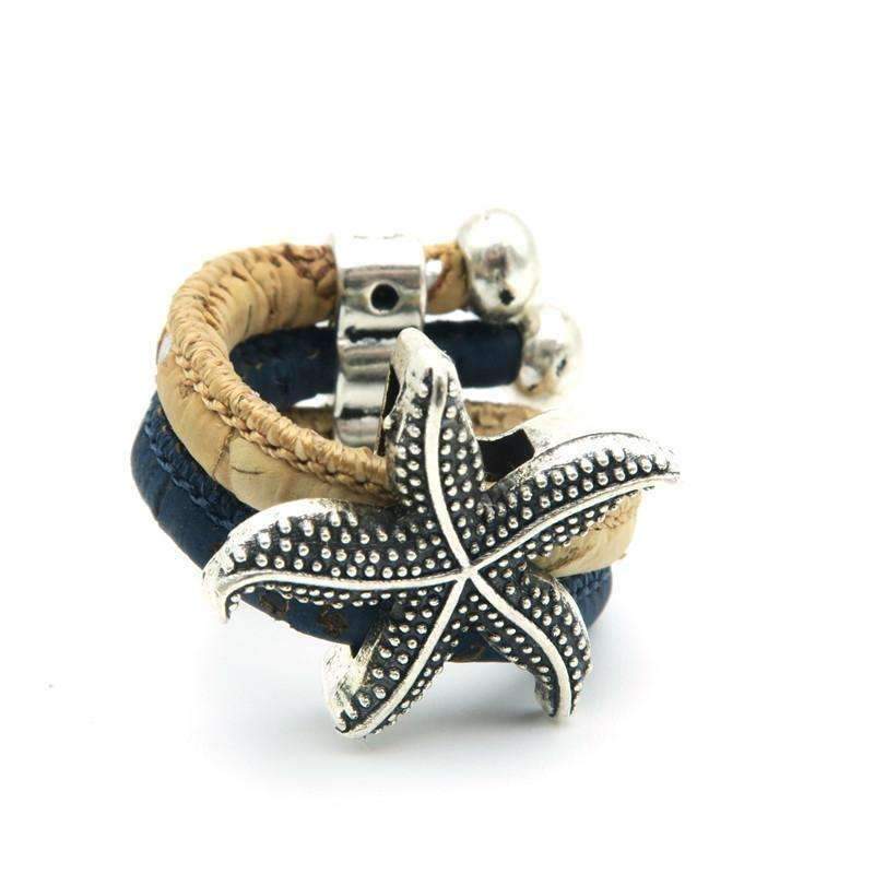 Bague Liège Etoile de Mer Bicolor