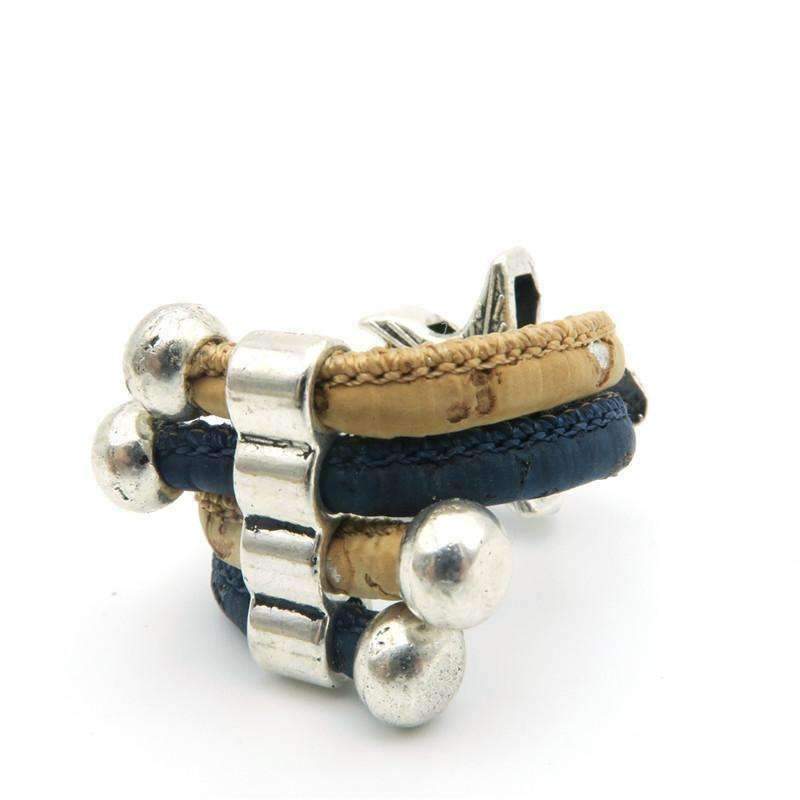 Bague Liège Etoile de Mer Bicolor