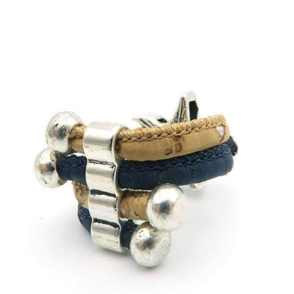 Bague Liège Etoile de Mer Bicolor