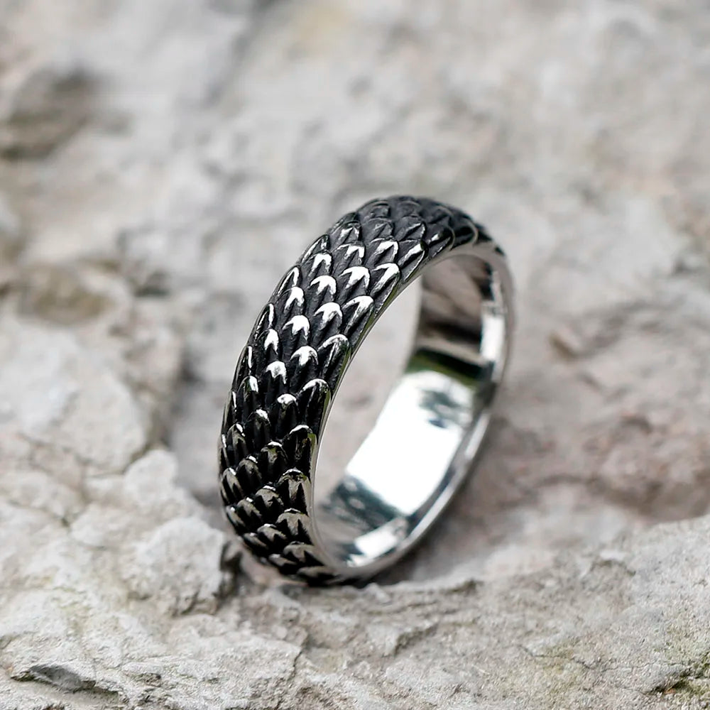 Bague argent japonaise homme