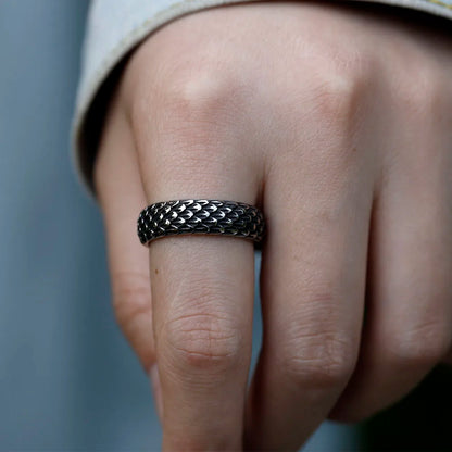 Bague argent japonaise homme