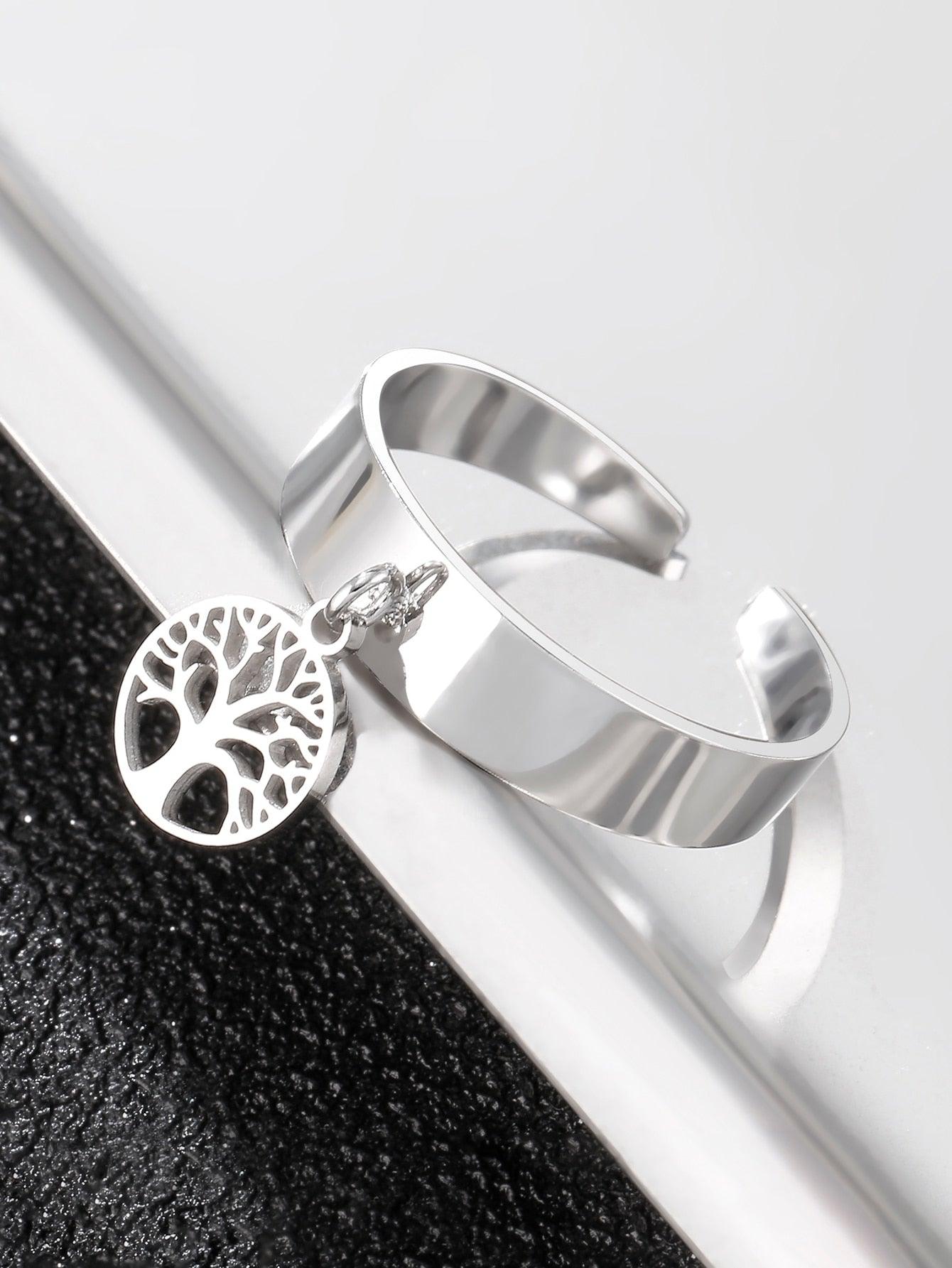 Bague pendentif arbre de vie