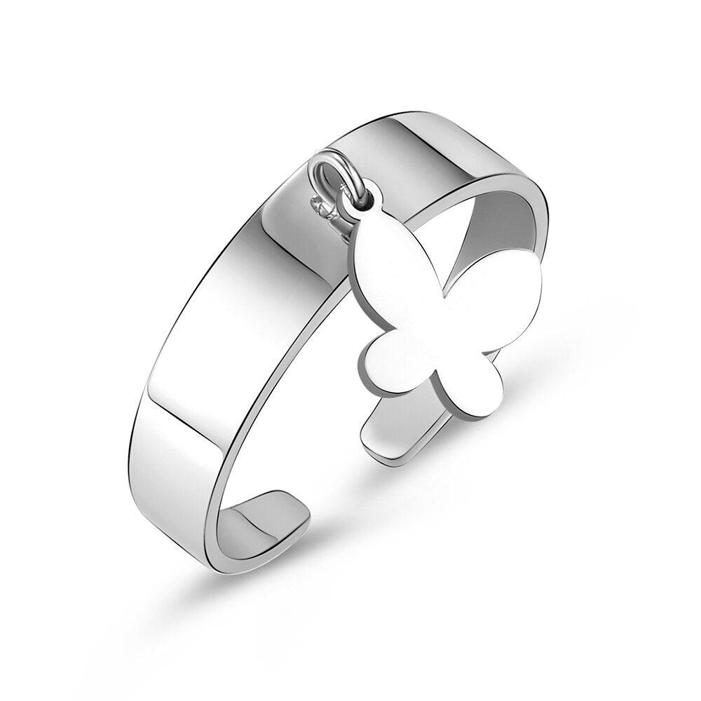 Bague pendentif papillon - MonPendentif