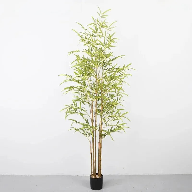 Bambou Artificiel en pot de Style Réaliste