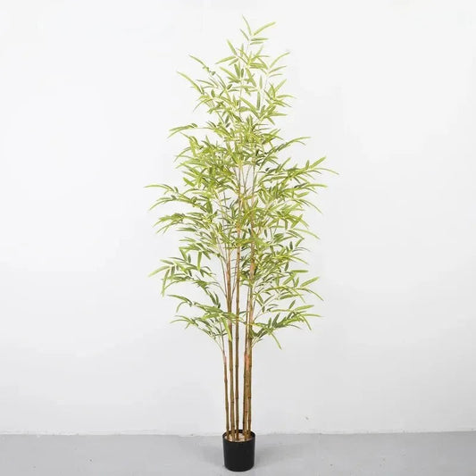 Bambou Artificiel en pot de Style Réaliste