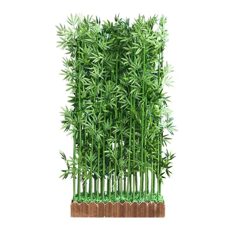 Bambou Artificiel de Style Pastoral avec Base