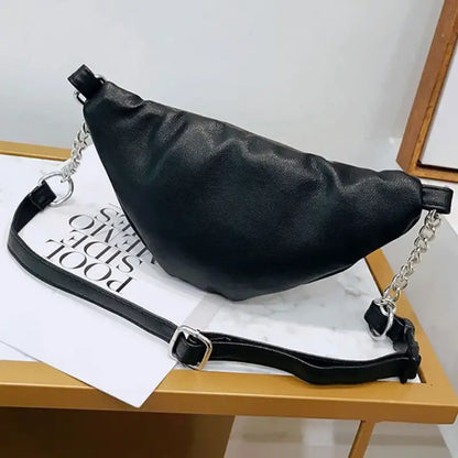 Banane Noir Femme avec Chaîne