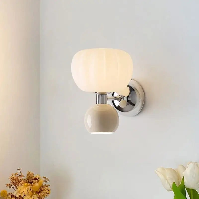 Applique Murale LED Moderne Crème – Lampe Décorative Énergie-Efficace pour Salon et Chambre