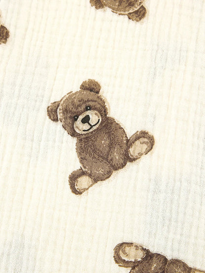 Beau Pyjama Pour Femme En Coton "Ourson"