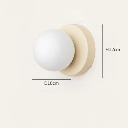 Lampe de chevet Murale Boule Vintage Coloré