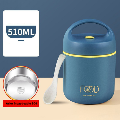 Lunch Box Isotherme Compartimentée Bleue