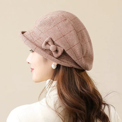 Béret Femme Noeud Papillon