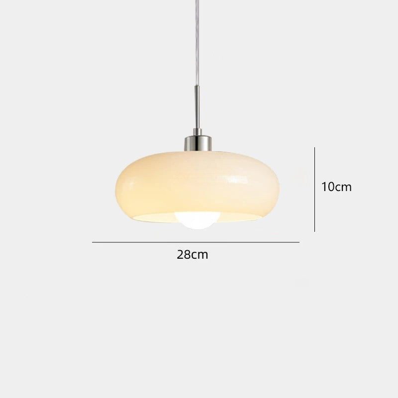 Lampe Suspendue de Chevet Nordique en Verre