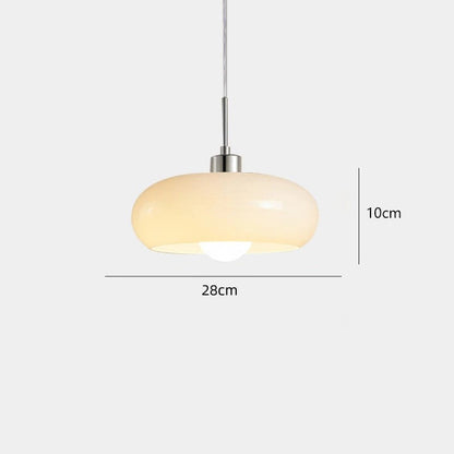 Lampe Suspendue de Chevet Nordique en Verre