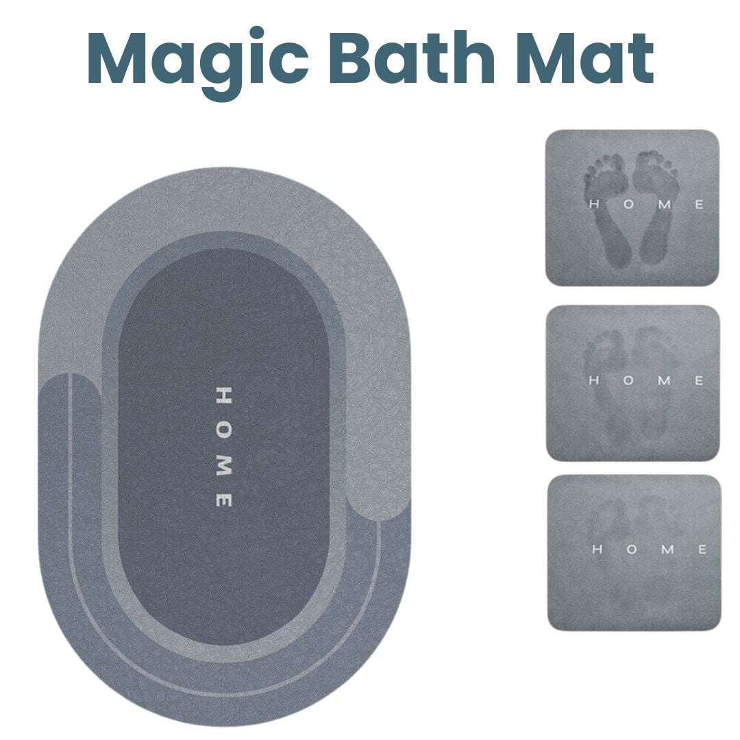 Tapis de Bain Séchage Ultra-Rapide - Antidérapant et Hygiénique