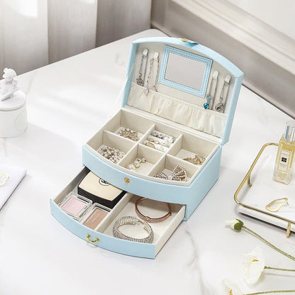 Boite à bijoux avec miroir
