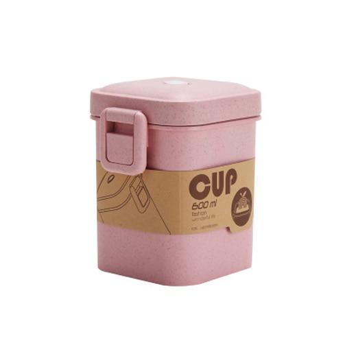 Boîte à soupe 600 ml micro‑ondes Rose