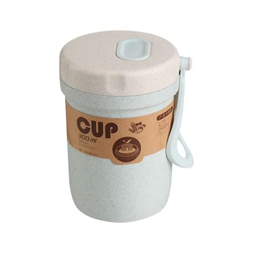 Boîte à soupe 300 ml bleue micro‑ondes