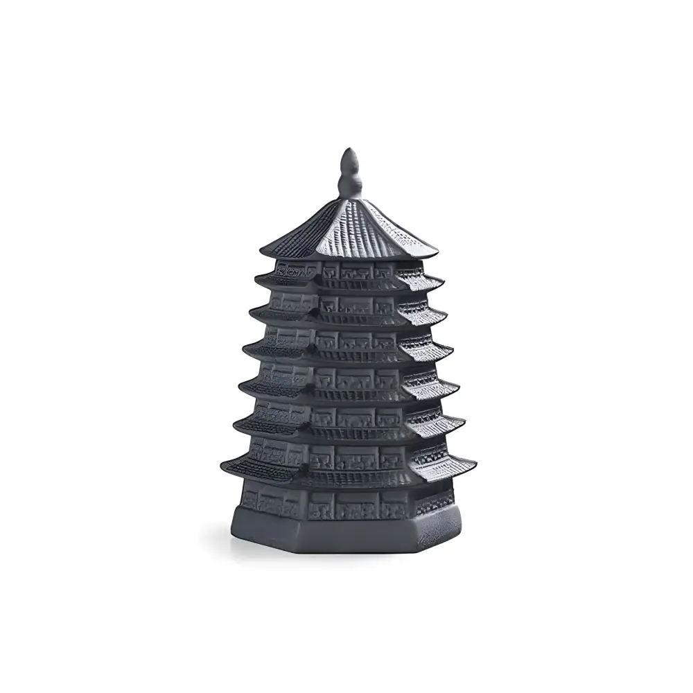 Boite à Thé Noir "Temple d'Asie"