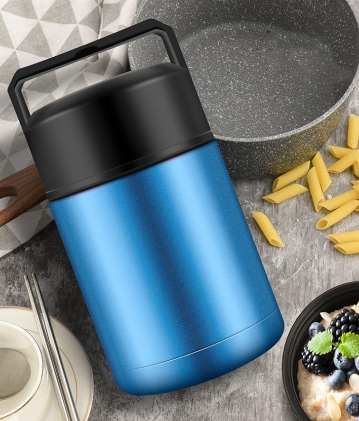 Boîte Alimentaire Isotherme Bleue