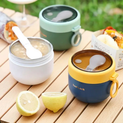 Boîte Bento Isotherme Rose