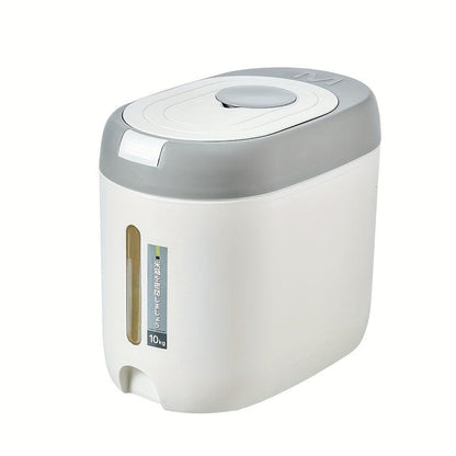 Boîte de Rangement pour Riz Scellée de Grande Capacité grey / Large