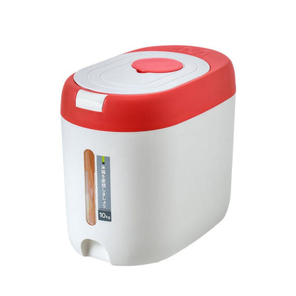 Boîte de Rangement pour Riz Scellée de Grande Capacité Red / Large