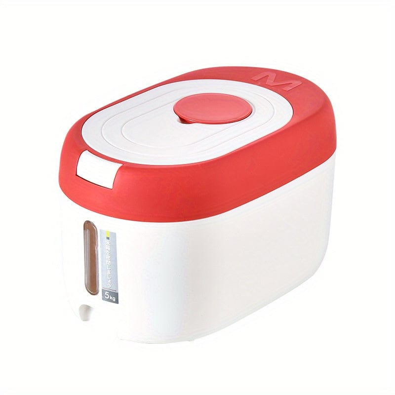 Boîte de Rangement pour Riz Scellée de Grande Capacité Red / Small