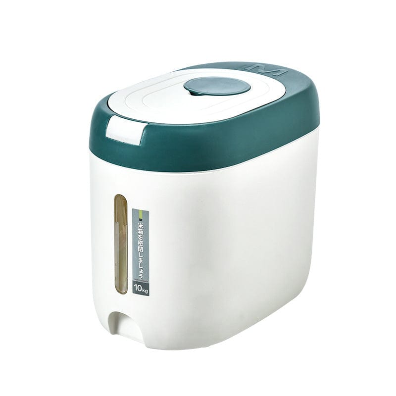 Boîte de Rangement pour Riz Scellée de Grande Capacité Royal Green / Large