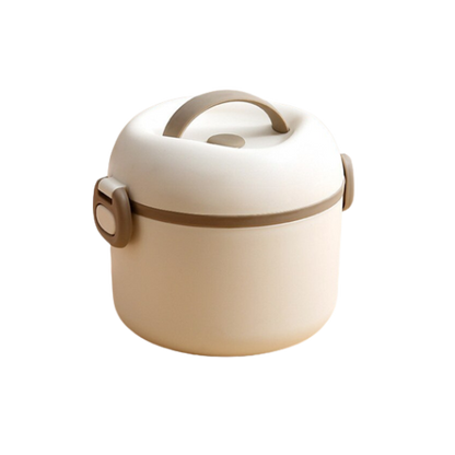 Boite Bento Repas Inox Blanche