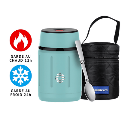 Lunch Box Isotherme Bleue