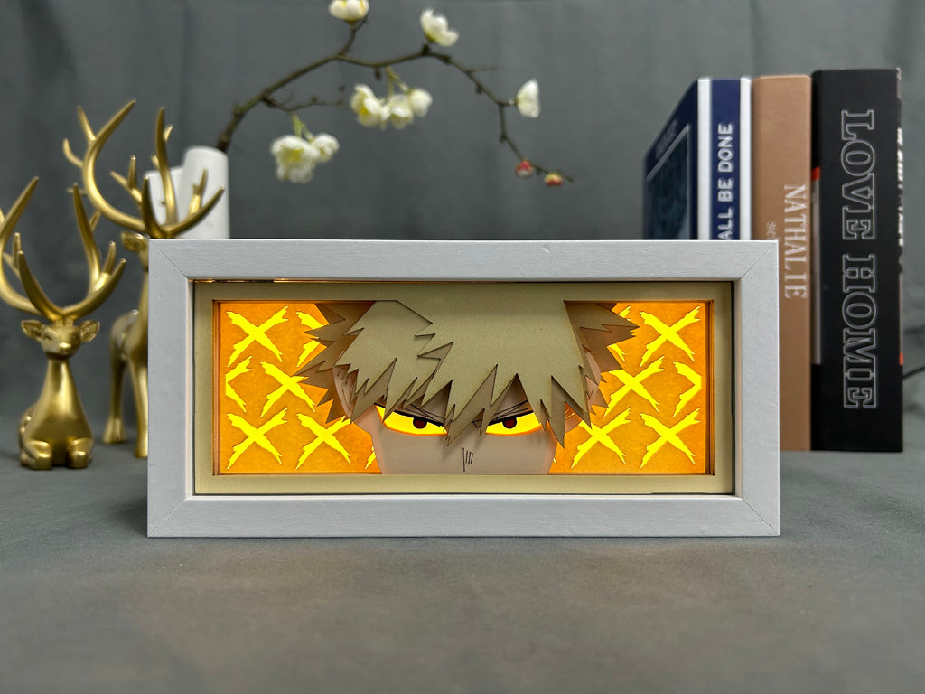 Boite Lumineuse Bakugo