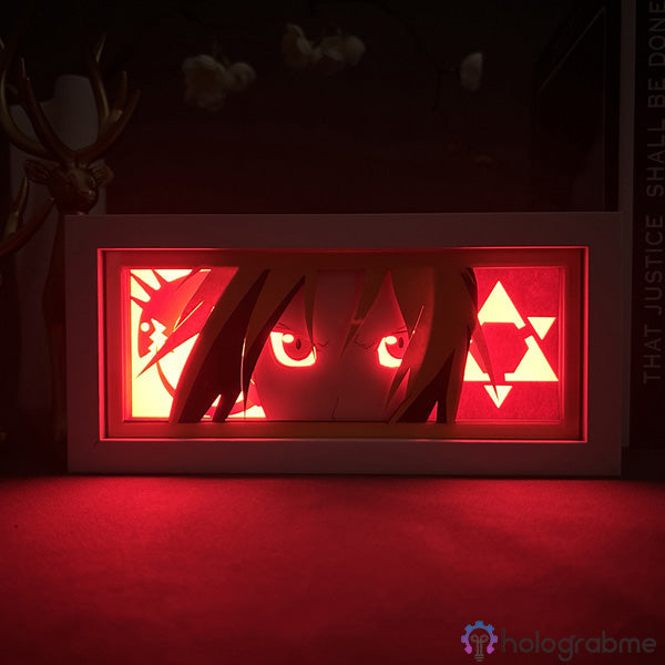 Boite Lumineuse Edward Elric