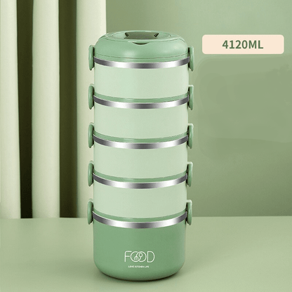 boite lunch isotherme verte 4120ml