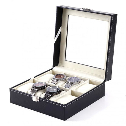 Boîte à montres en cuir – 2 à 10 emplacements