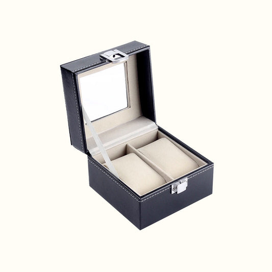 Boîte à montres en cuir – 2 à 10 emplacements