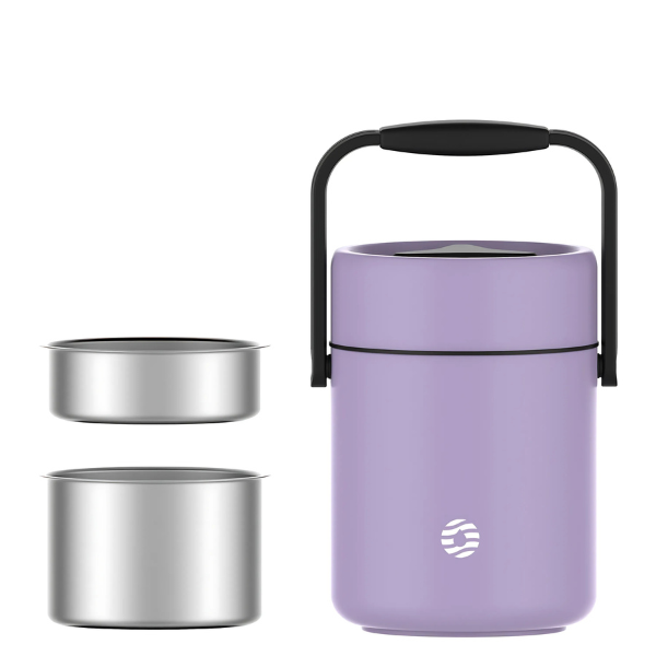 Boite Repas Isotherme Chaud Violette