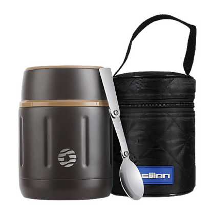 Lunch Box Isotherme Marron