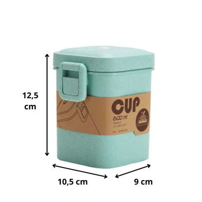Boîte à soupe 600 ml micro‑ondes