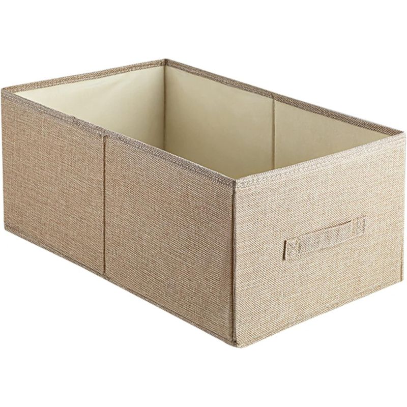 Boîte de rangement en tissu