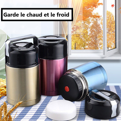 Boîte Alimentaire Isotherme Bleue