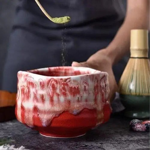 Bol à Thé Japonais Rouge