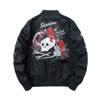 Bomber Souvenir Homme ’Devil Session’ - S