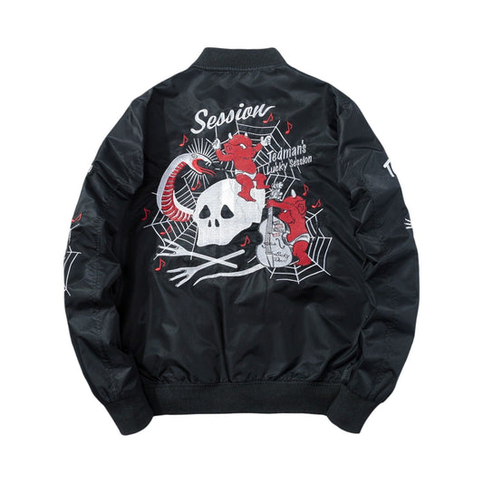 Bomber Souvenir Homme ’Devil Session’ - S