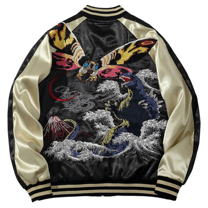 Bomber Souvenir ’Kitsune Embroidery’ - S